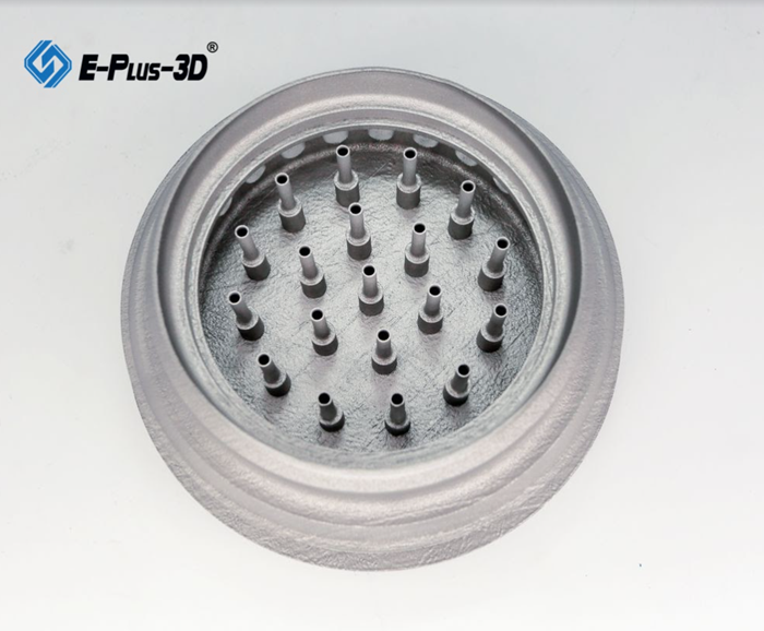 Super-alloy Fuel Nozzle (printed by Eplus3D Metal 3D printer) 